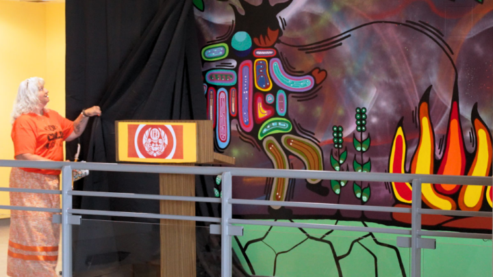 Indigenous Mural Unveiled Faculty Of Health Sciences 8669